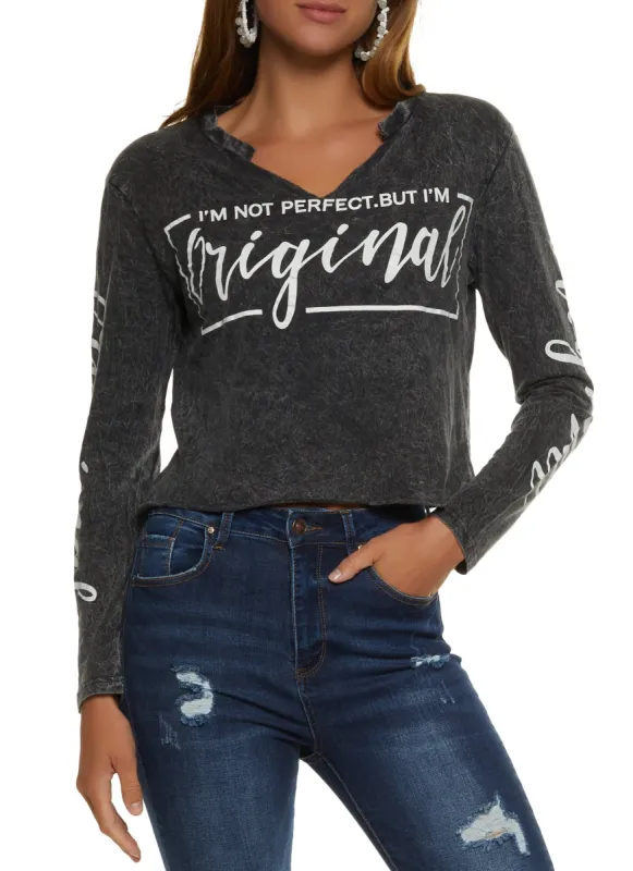 Original Graphic Long Sleeve Tee sold by Rainbow