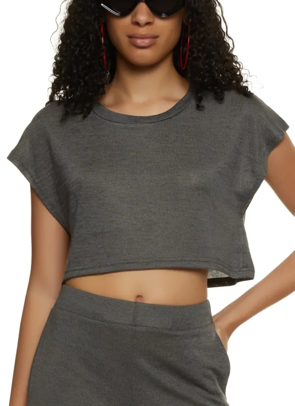 Cropped Muscle Tee sold by Rainbow