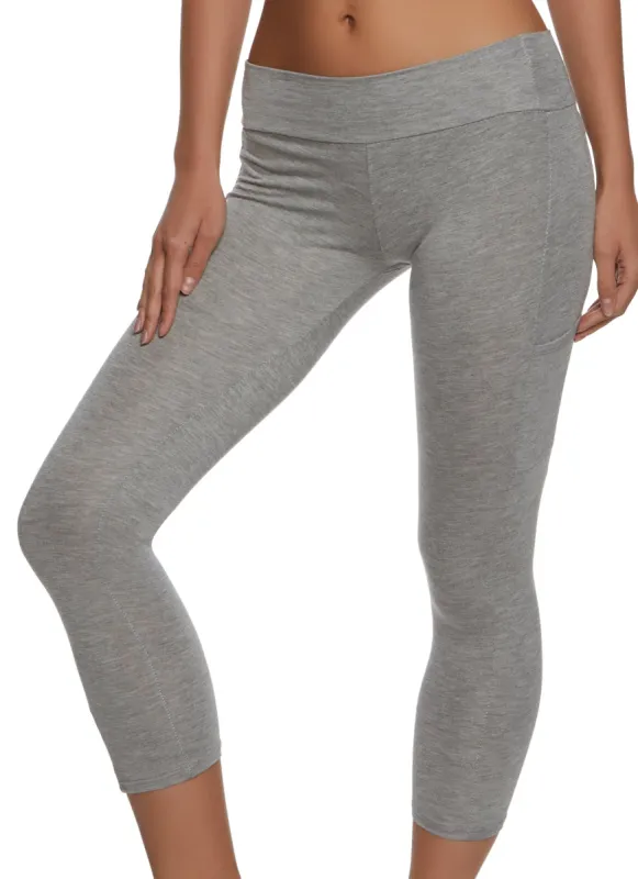 Waistband Side Pocket Leggings sold by Rainbow