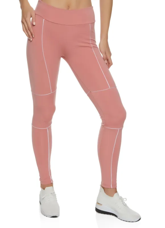 Contrast Stitch Active Leggings sold by Rainbow