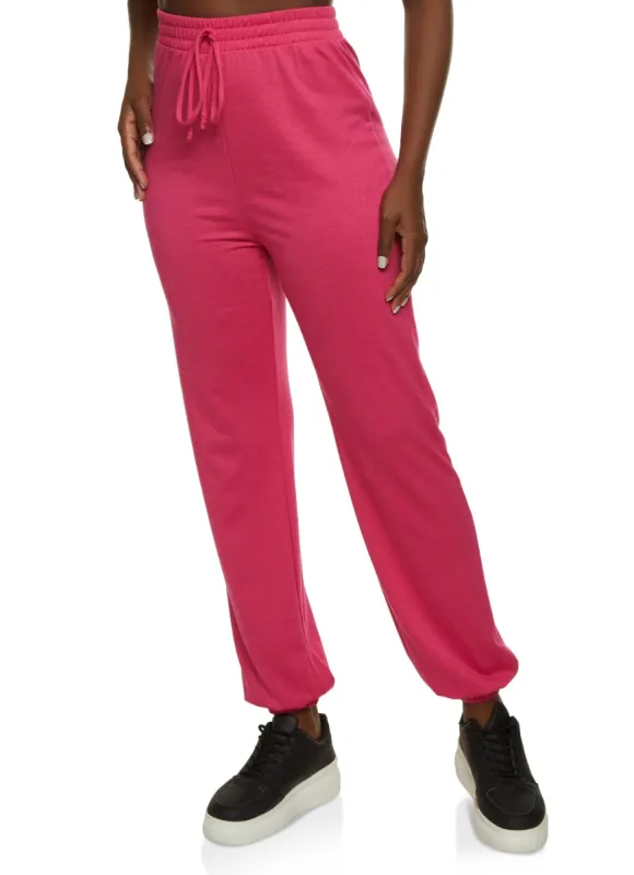 Solid French Terry Joggers sold by Rainbow