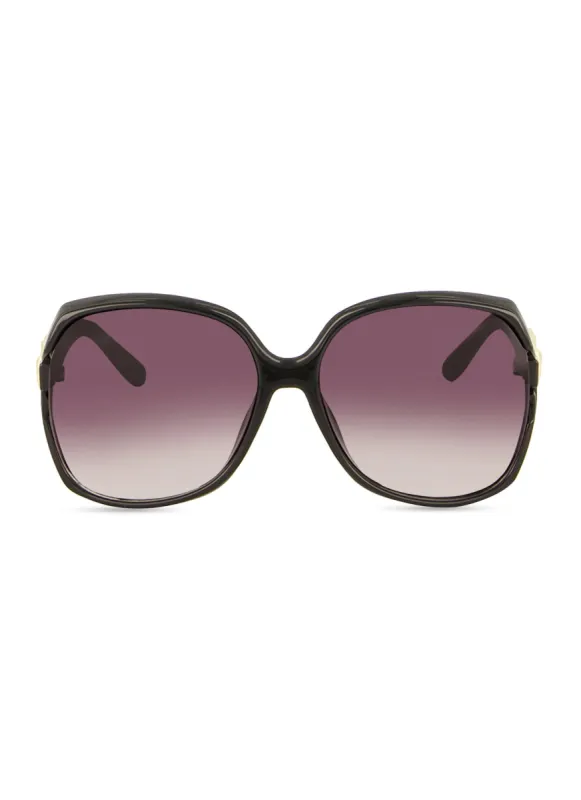 Chain Link Ombre Lens Sunglasses sold by Rainbow