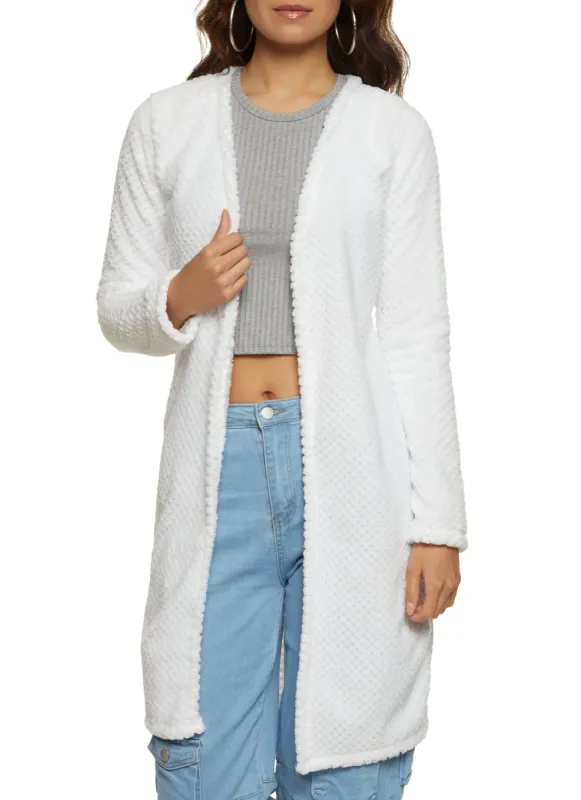 Quilted Plush Long Sleeve Duster sold by Rainbow