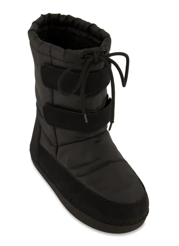 Weather Proof Velcro Puffer Booties sold by Rainbow