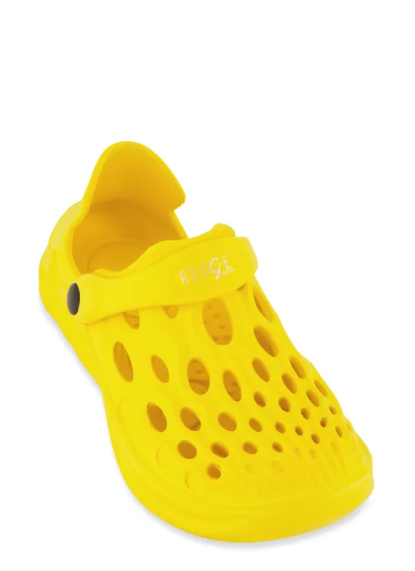 Laser Cut Slingback Clogs sold by Rainbow