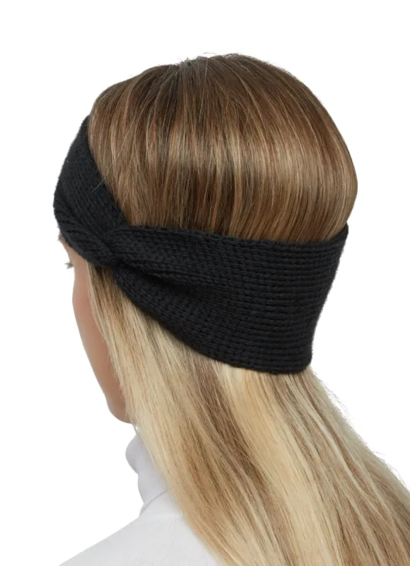 Twisted Knitted Head Wrap sold by Rainbow