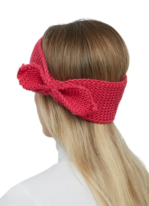 Bow Knot Crochet Head Wrap sold by Rainbow