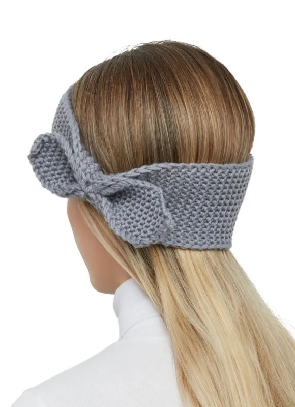 Bow Knot Crochet Head Wrap sold by Rainbow