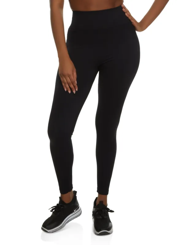 High Waisted Textured Seamless Leggings sold by Rainbow