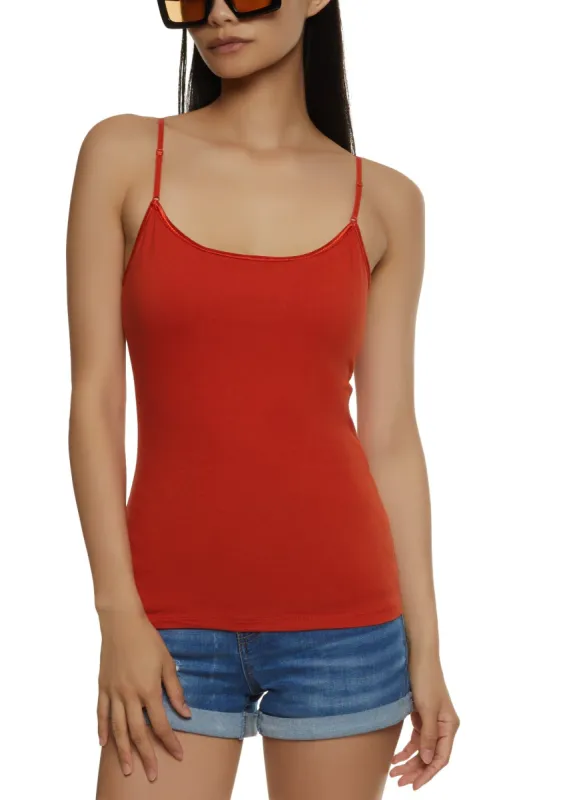 Solid Shelf Bra Cami sold by Rainbow
