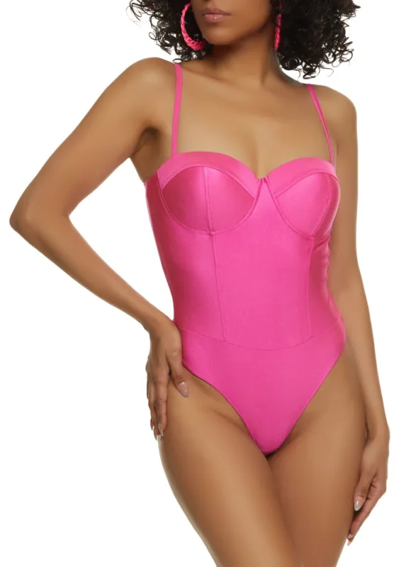 Bustier Corset Bodysuit sold by Rainbow