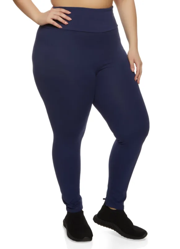 Plus Size Ultra High Waist Leggings sold by Rainbow