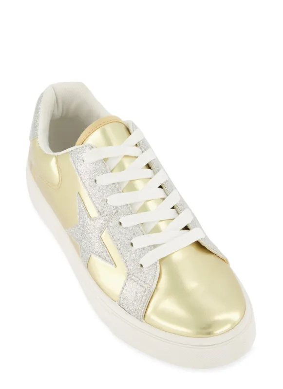 Glitter Star Sneakers sold by Rainbow