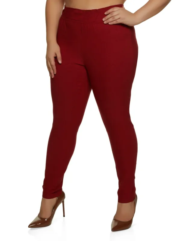 Plus Size Hyperstretch Pull On Pants sold by Rainbow