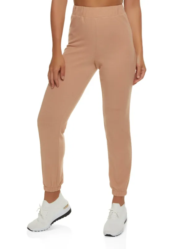 Solid High Waist Sweatpants sold by Rainbow