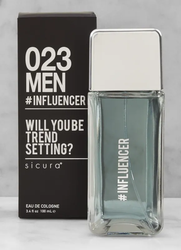 Sicura 023 Men Hashtag Influencer Will You Be Trend Setting Cologne sold by Rainbow
