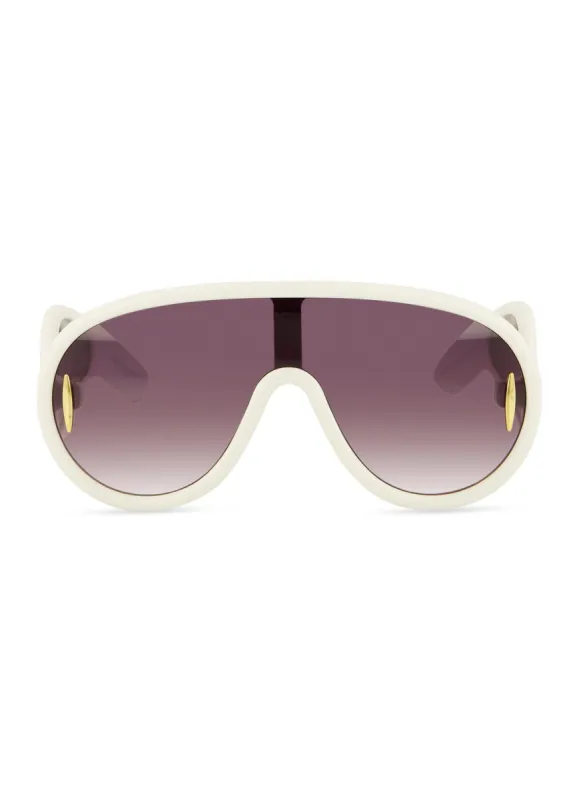 Chunky Shield Sunglasses sold by Rainbow