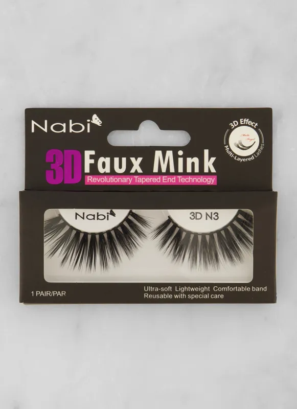 3D Faux Mink Lashes sold by Rainbow