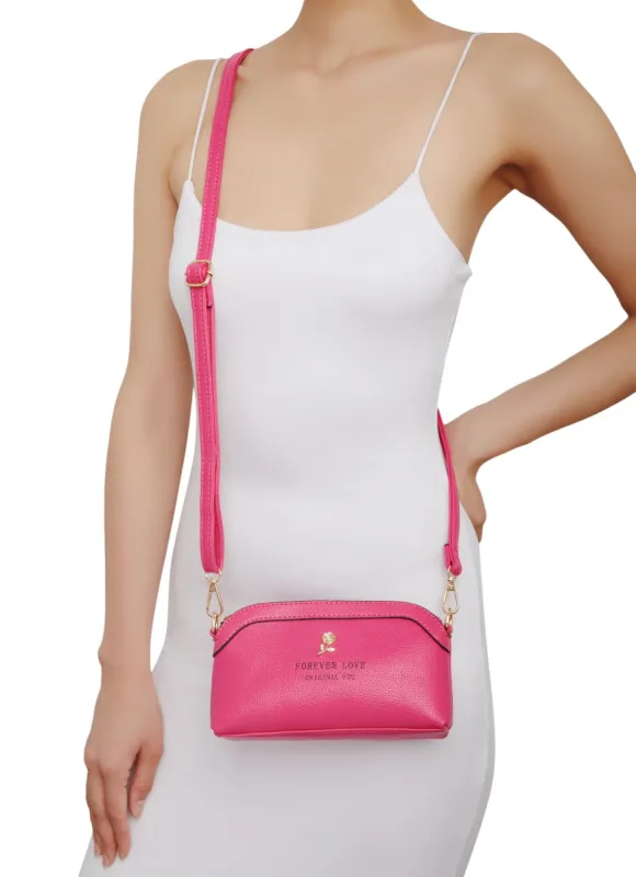 Faux Leather Crossbody Bag sold by Rainbow
