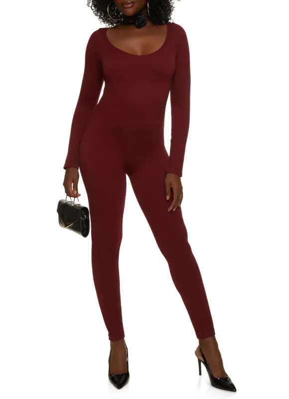 Solid Ribbed Seamless Jumpsuit sold by Rainbow