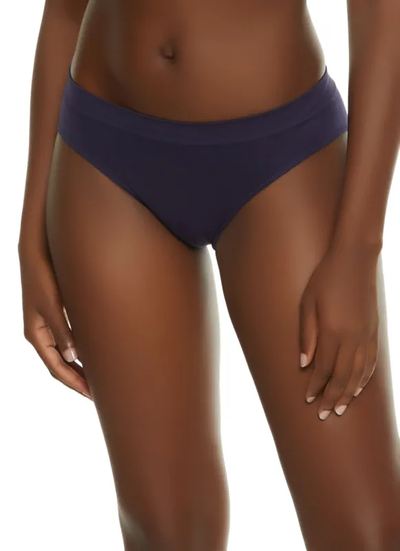 Solid Colored Seamless Bikini Panty sold by Rainbow