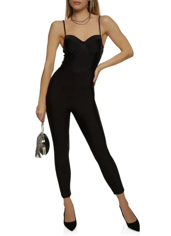Spandex Bustier Jumpsuit sold by Rainbow