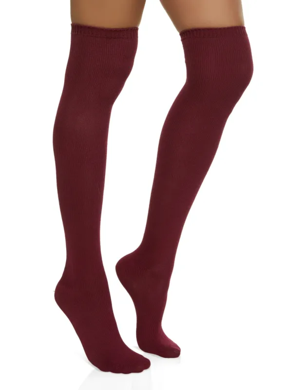Basic Over The Knee Socks sold by Rainbow