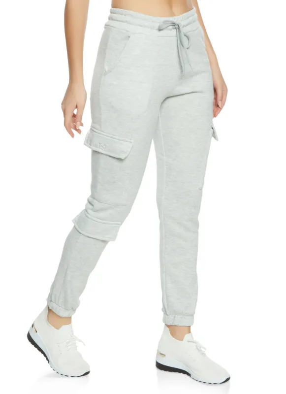 Cargo Pocket Fleece Sweatpants sold by Rainbow