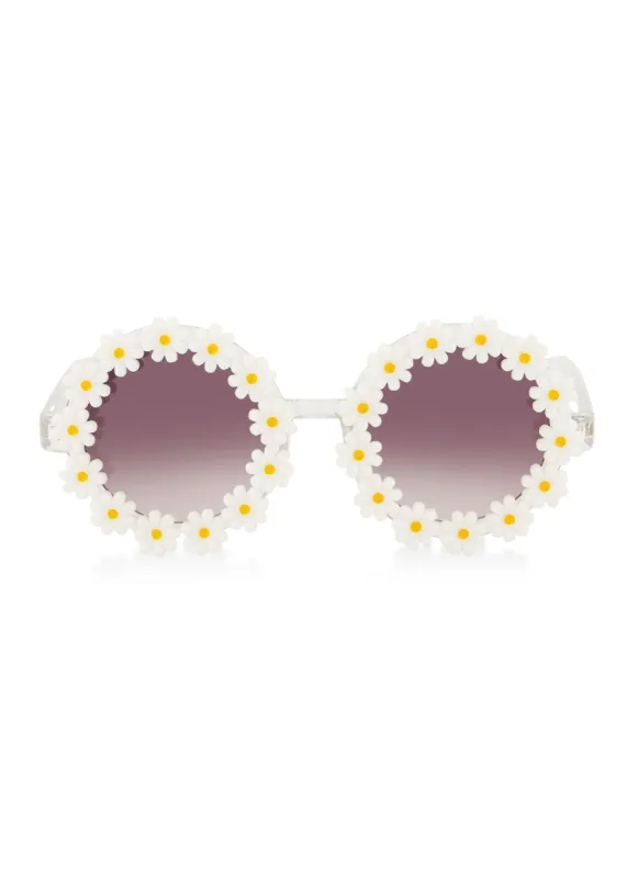 Daisy Trim Frame Sunglasses sold by Rainbow