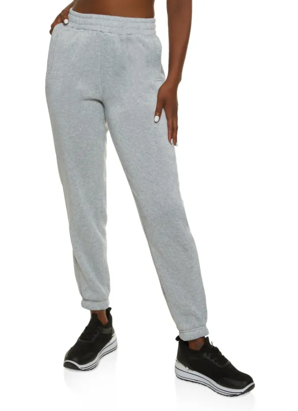 Solid Fleece Sweatpants sold by Rainbow