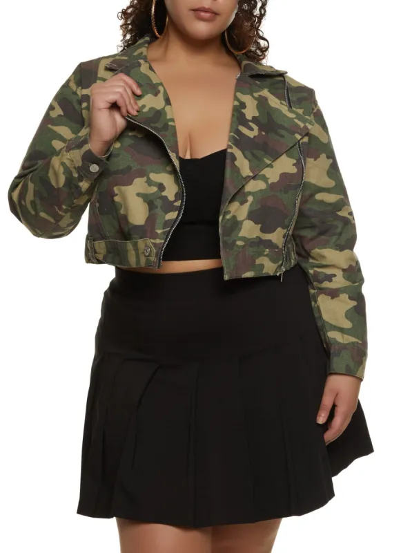 Drawstring Waist Button Front Cropped Shirt sold by Rainbow
