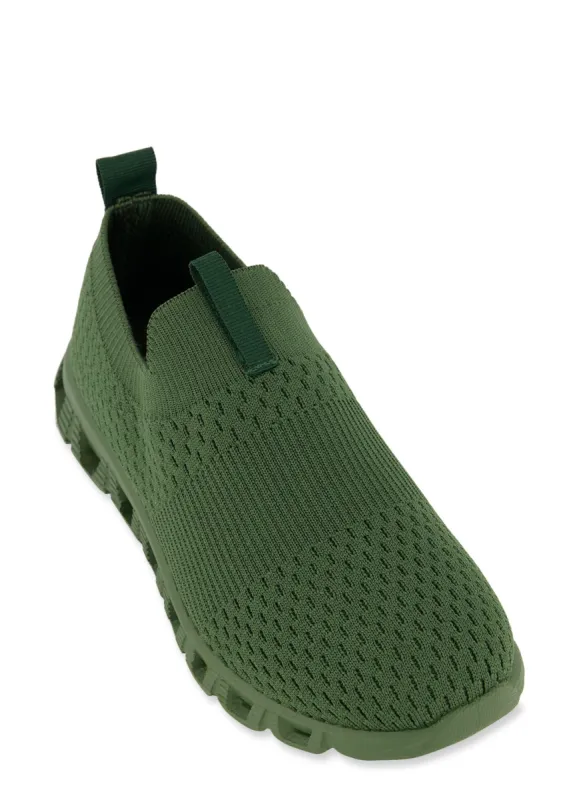 Textured Sole Slip On Sneakers sold by Rainbow
