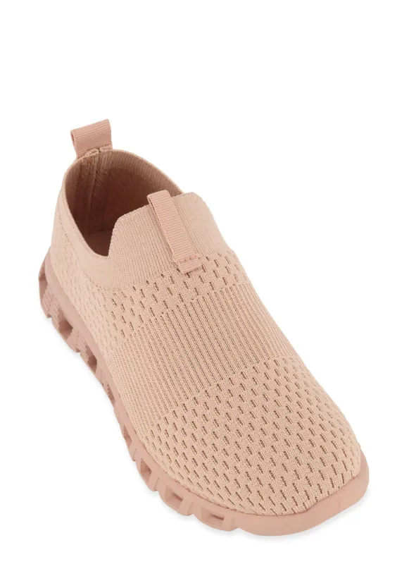 Textured Sole Slip On Sneakers sold by Rainbow