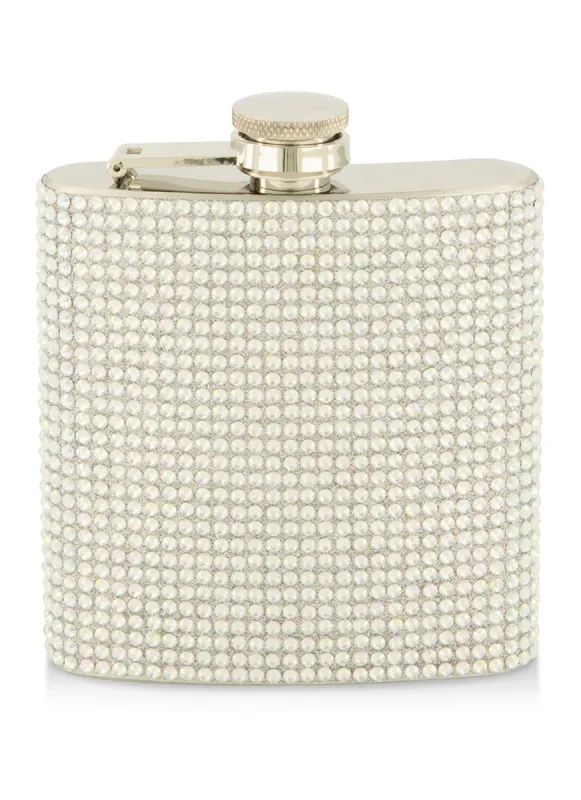 Rhinestone Studded Flask sold by Rainbow