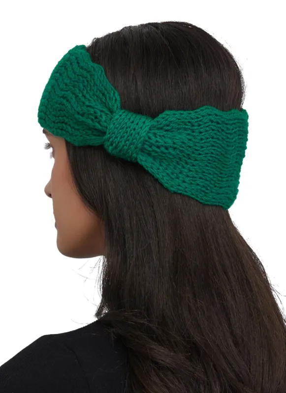 Knotted Crochet Headband sold by Rainbow