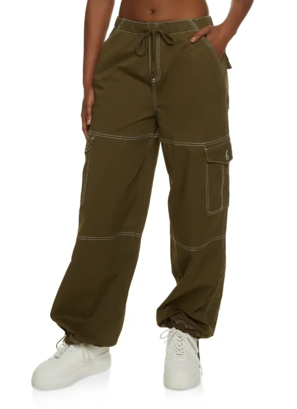 Cargo Parachute Pants sold by Rainbow