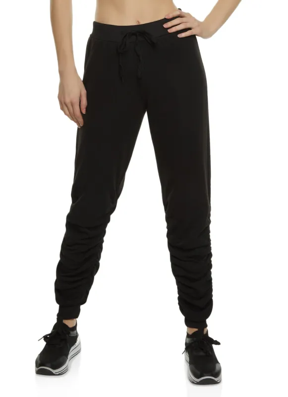 Fleece Stacked Joggers sold by Rainbow