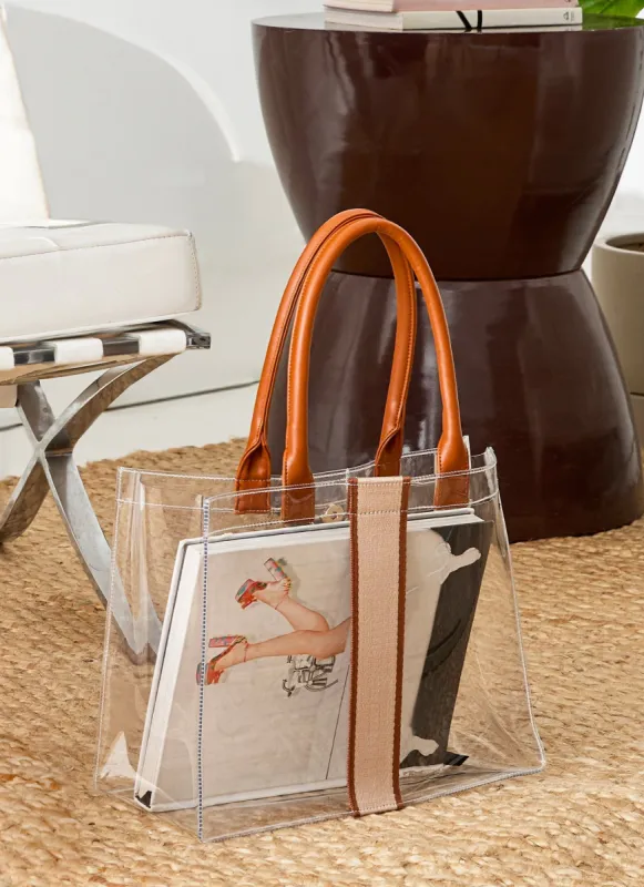 Clear Tote Bag made by Rainbow