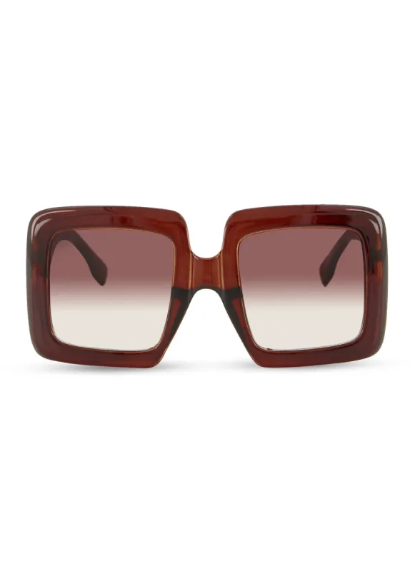 Chunky Squared Sunglasses sold by Rainbow