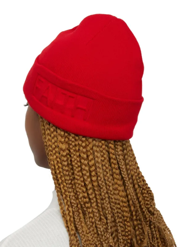 Faith Embossed Beanie sold by Rainbow