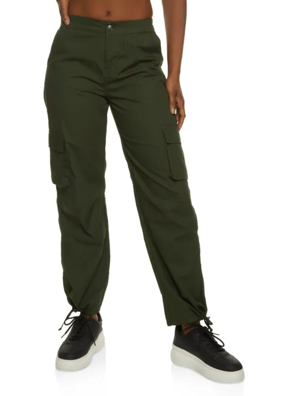 Poplin Cargo Pants sold by Rainbow