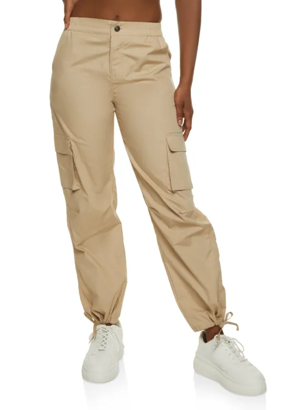 Poplin Cargo Pants sold by Rainbow
