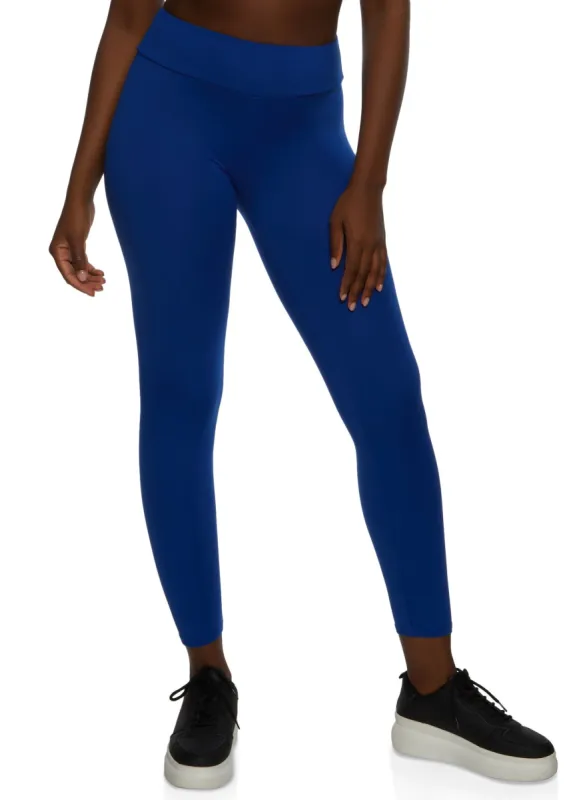 Wide Waistband High Waist Leggings sold by Rainbow