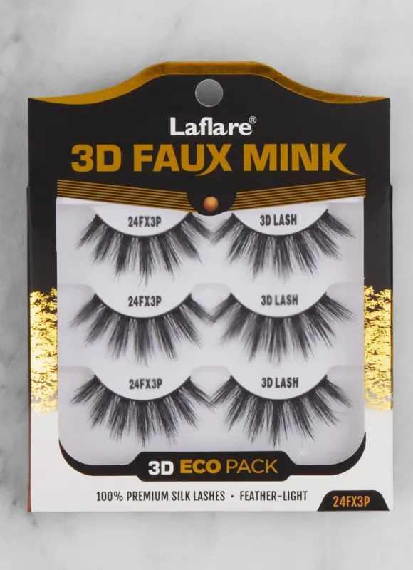 3D Faux Mink Lashes 3 Pack sold by Rainbow
