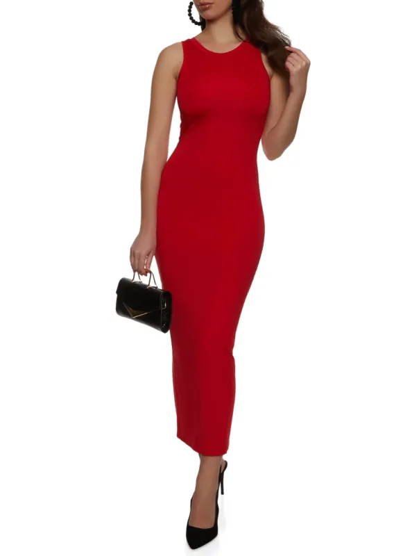 Bodycon Tank Maxi Dress sold by Rainbow
