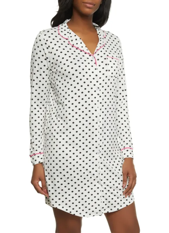 Polka Dot Nightshirt sold by Rainbow