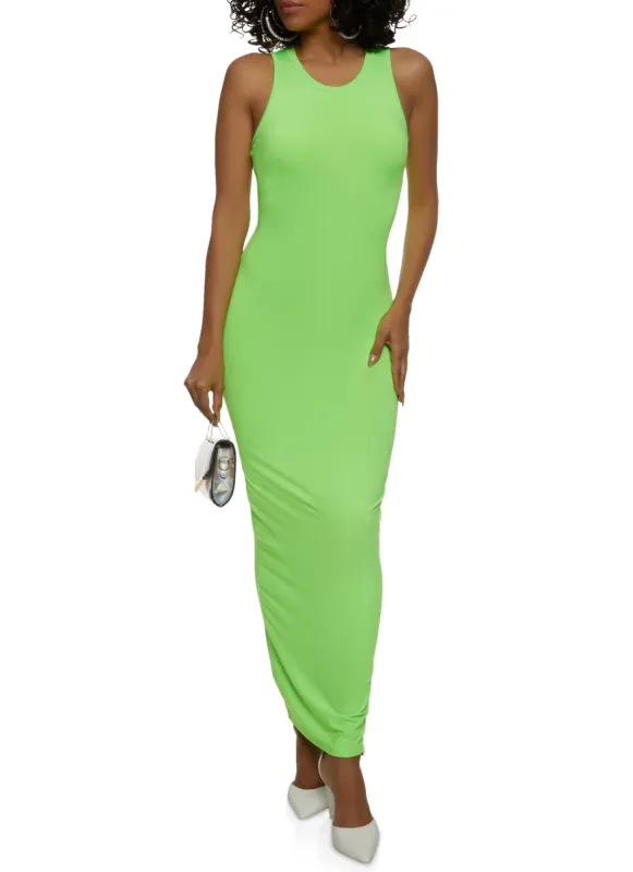 Bodycon Tank Maxi Dress sold by Rainbow