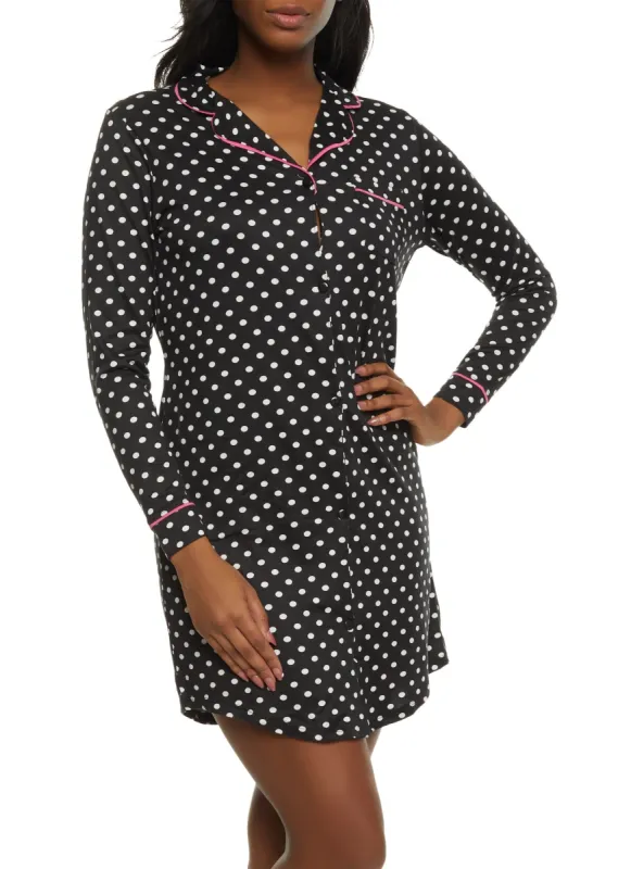 Polka Dot Nightshirt sold by Rainbow