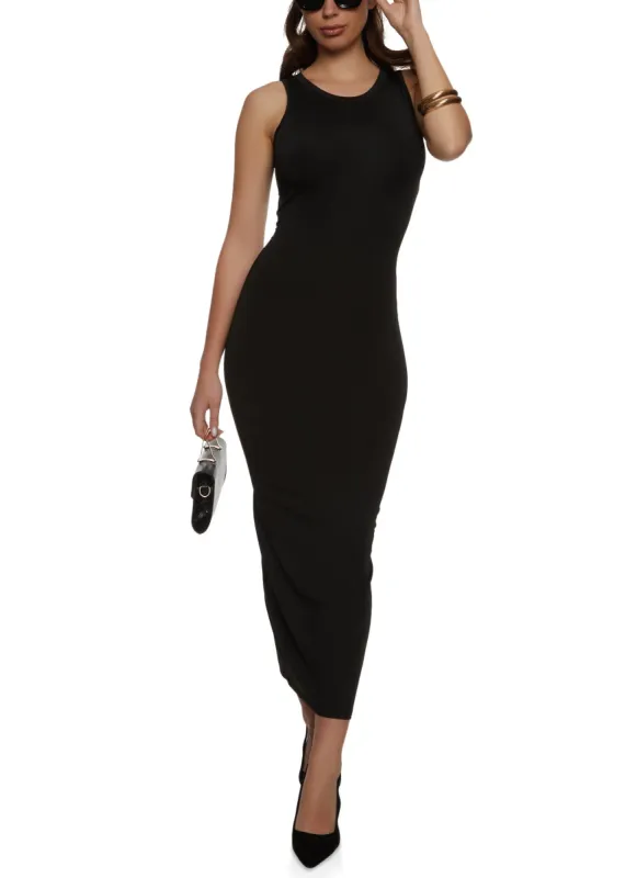 Bodycon Tank Maxi Dress sold by Rainbow