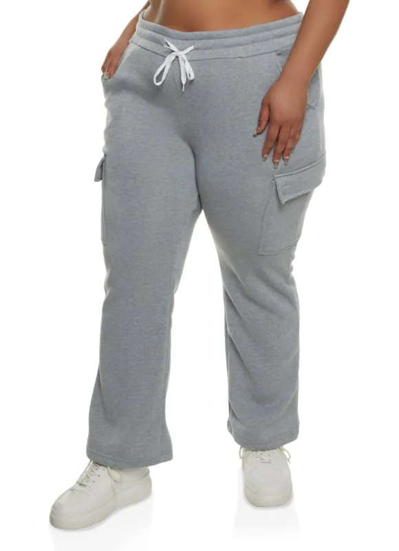 Plus Size Straight Leg Sweatpants sold by Rainbow
